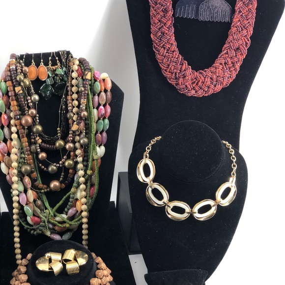 Huge Vintage To Now Large Jewelry Lot For Sale African Inspired - Picture 7 of 11